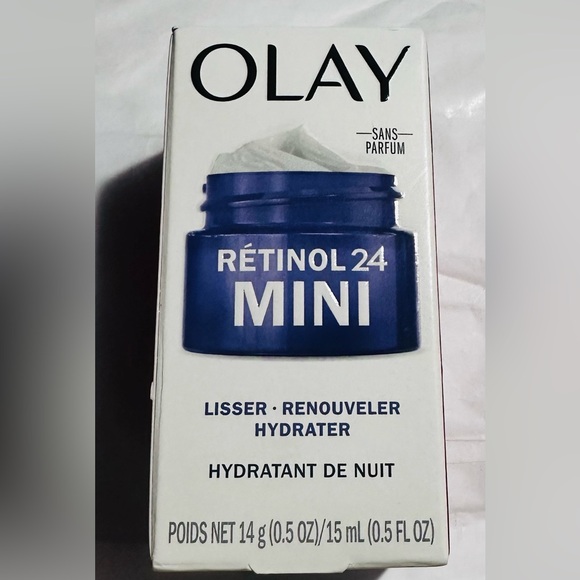 Olay Retinol 24 Mini Night Moisturizer 14 g New Unopened Reduce Lines & Wrinkle - Picture 2 of 6